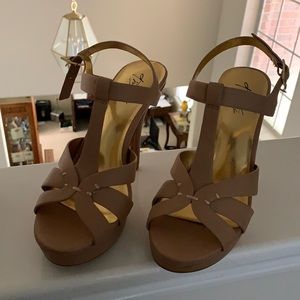 Beautiful Tan High Heels